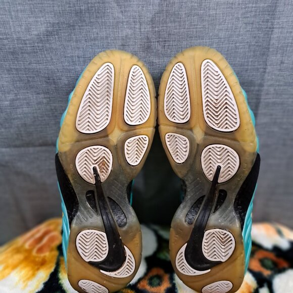 %Size 10.5 Nike Air Foamposite Pro Island Tiffany Green 2017 Men A 17 main image 5